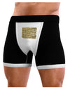 The Life In Your Years Lincoln Mens Boxer Brief Underwear by TooLoud-Boxer Briefs-NDS Wear-Black-with-White-Small-NDS WEAR
