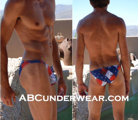 Trendy Flag-Inspired Bikini Swimsuit for Fashionable Beachgoers-NDS Wear-NDS WEAR-Small-NDS WEAR