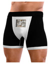 Troubled Burro Mens Boxer Brief Underwear-Boxer Briefs-NDS Wear-Black-with-White-Small-NDS WEAR