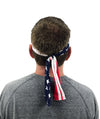 USA Flag Headband - Stars and Stripes Ties in Back-headband-Neptio-NDS WEAR