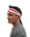 USA Flag Headband - Stars and Stripes Ties in Back-headband-Neptio-NDS WEAR