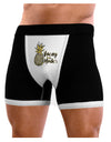 Vacay Mode Pinapple Mens Boxer Brief Underwear-Mens-BoxerBriefs-NDS Wear-Black-with-White-Small-NDS WEAR