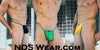 Valentino's Exquisite Mens G-String - By NDS Wear-Mens G-String-Nds Wear-Small-Medium-Green-NDS WEAR
