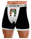 Whats Crackin - Deez Nuts Mens Boxer Brief Underwear by NDS Wear-Boxer Briefs-NDS Wear-Black-with-White-Small-NDS WEAR