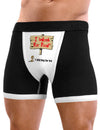 Will Work For Food & Beg For Sex - Mens Sexy Boxer Brief Underwear-Boxer Briefs-TooLoud-Black with White-Small-NDS WEAR