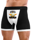 World&#8216;s Greatest Head - Mens Sexy Boxer Brief Underwear-Boxer Briefs-TooLoud-Black with White-Small-NDS WEAR